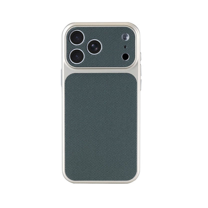 Leather Diamond Pattern Soft Phone Case with Large Window for iPhone