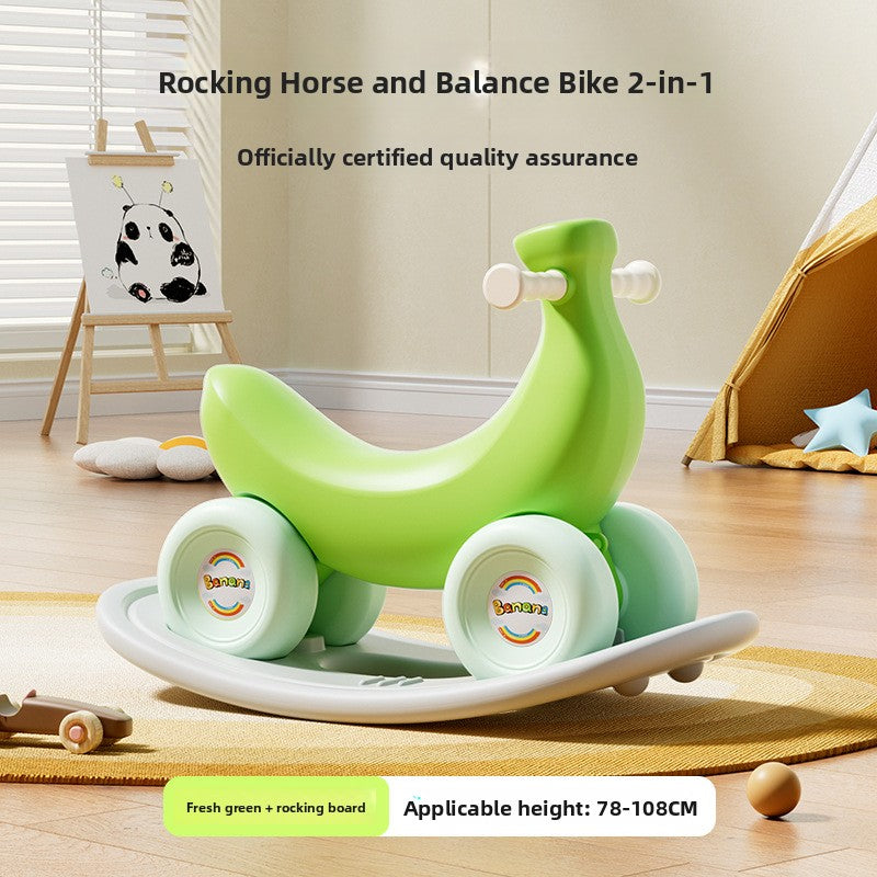 Children 4 Wheel Balance Scooter Walker