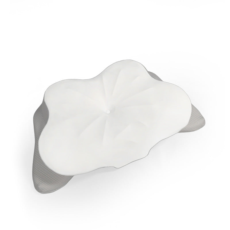 Ergonomic Butterfly Memory Foam Pillow Neck Support Cervical Pillow Ice Silk Cover