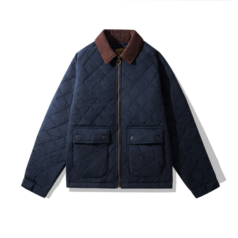 Classic Quilted Corduroy Jacket