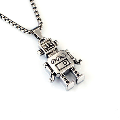 Hip Hop Titanium Steel Necklace Pendant