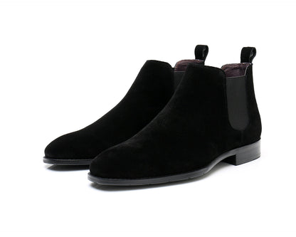 Mens Genuine Leather Chelsea Boots