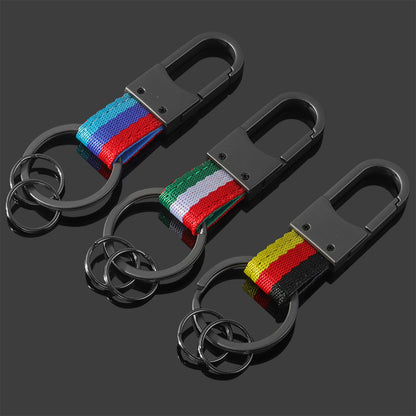Customizable Flag Design Metal Keychain
