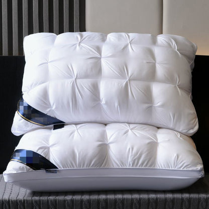 Twisted Feather Velvet Cervical Support Pillow