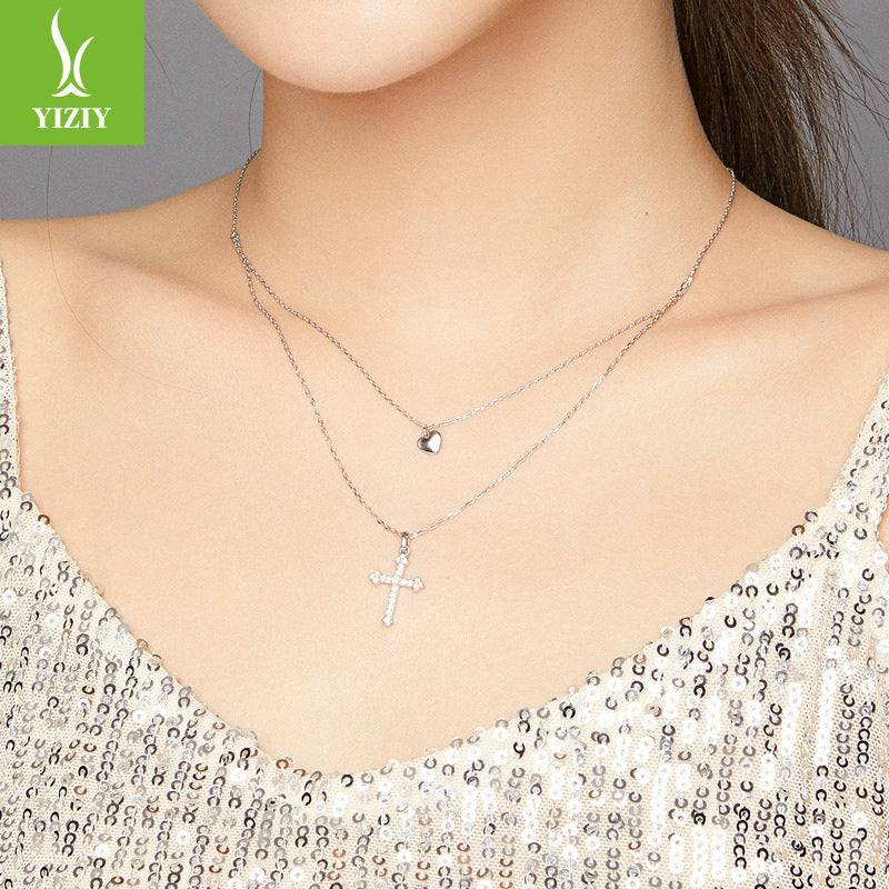 925 silver necklace female