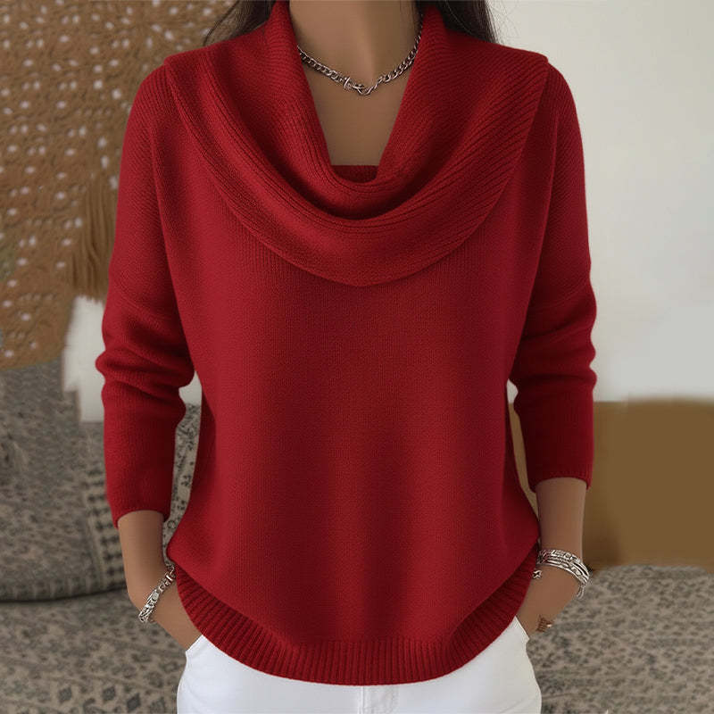 Womens Long Sleeve Pullover Sweater
