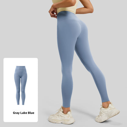 Seamless High Waist Yoga Pants with Peach Butt Enhancement
