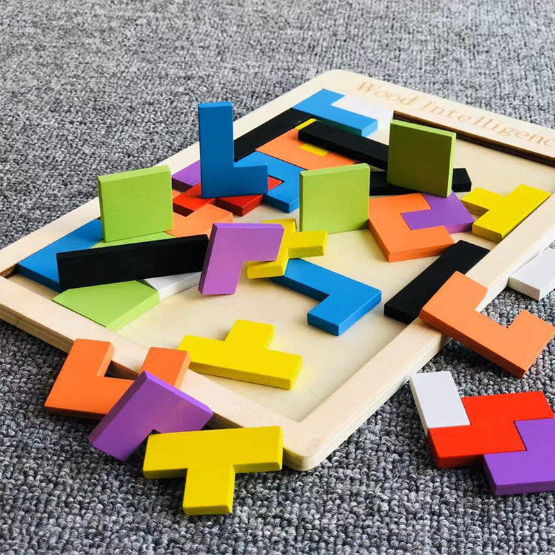 Wooden Tetris