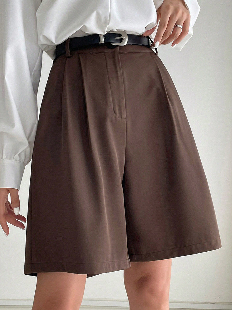 Casual Wide-Leg Shorts
