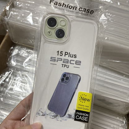Transparent Space Phone Case for iPhone Series