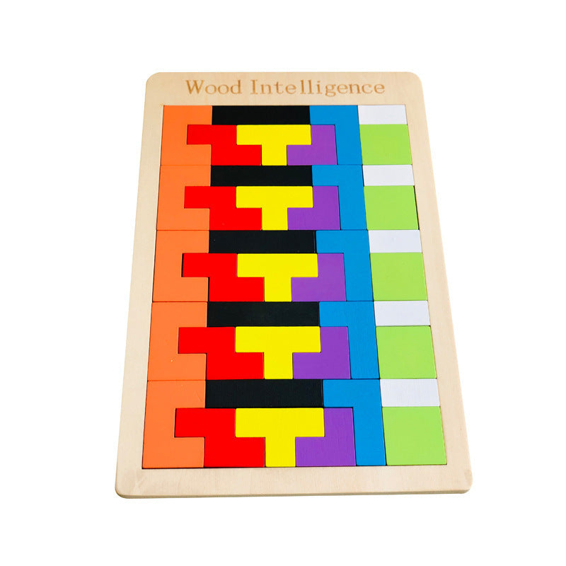 Wooden Tetris
