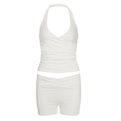 Womens Halter Neck Yoga Outfit