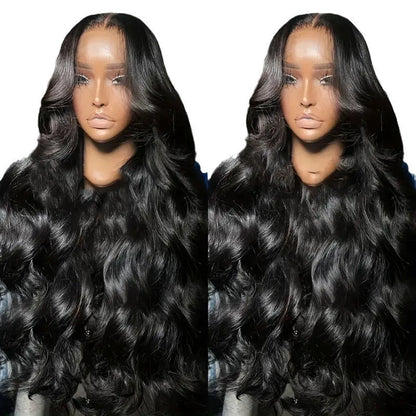 Natural synthetic fiber wig