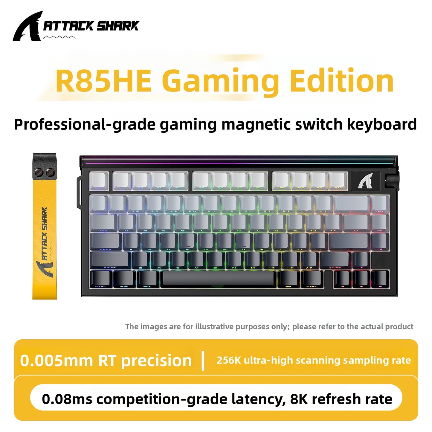 Mechanical keyboard with light box wired