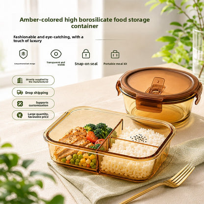 Microwave Safe Glass Lunch Container