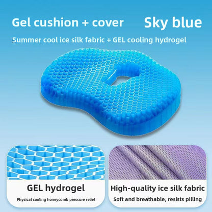 Honeycomb Gel Seat Cushion for Office and Car