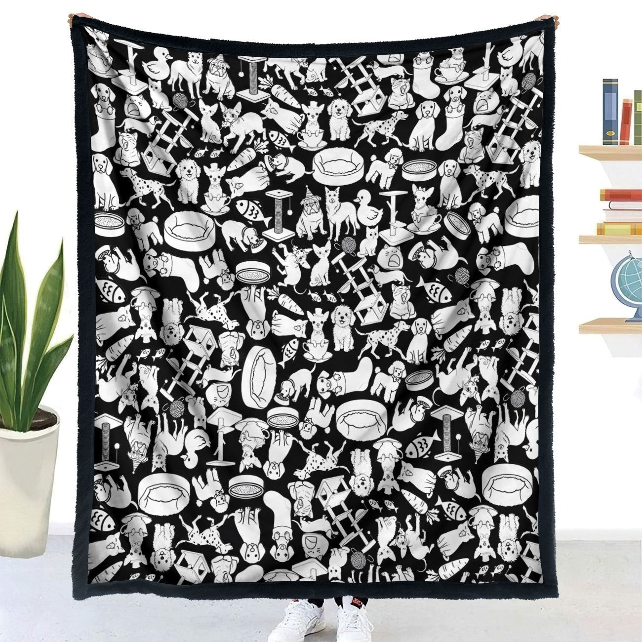 Handmade colored brush coloring mat