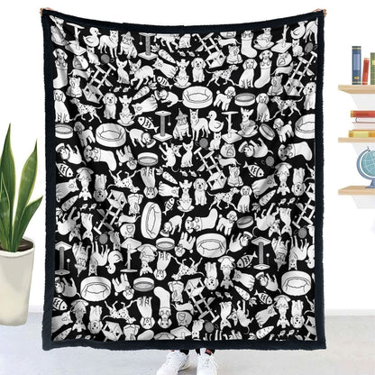 Handmade colored brush coloring mat