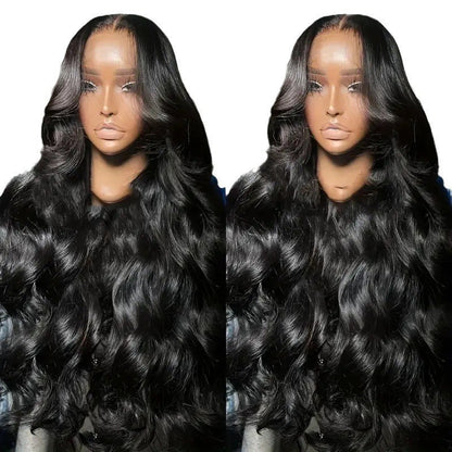 Natural synthetic fiber wig