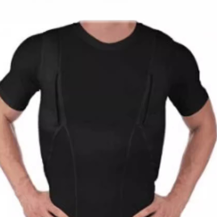 Mens Slim-Fit Tactical Quick-Dry T-Shirt