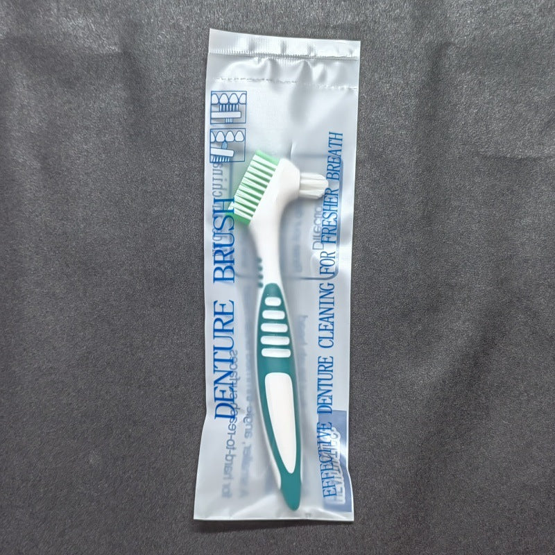 Double-headed Denture Cleaning Brush