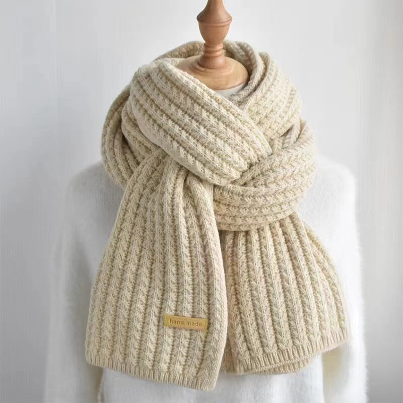 Korean Style Knitted Wool Scarf