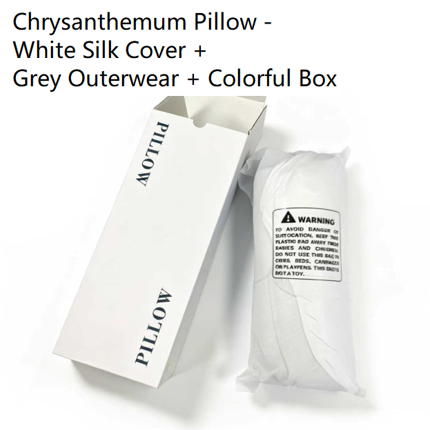 Ergonomic Butterfly Memory Foam Pillow Neck Support Cervical Pillow Ice Silk Cover