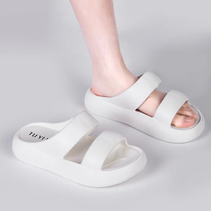Womens EVA Slippers with Thick Sole
