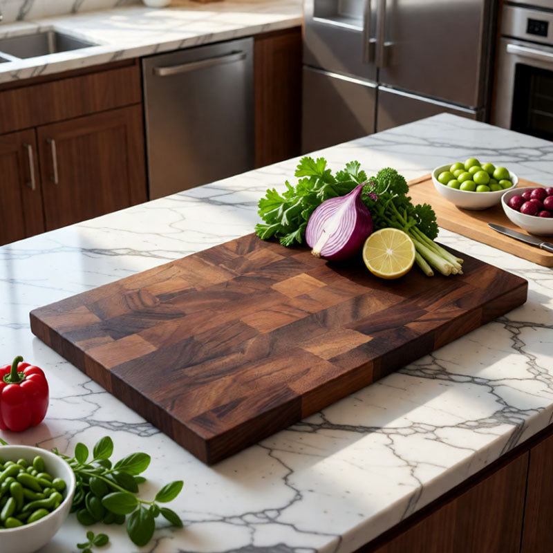 Walnut wood cutting board