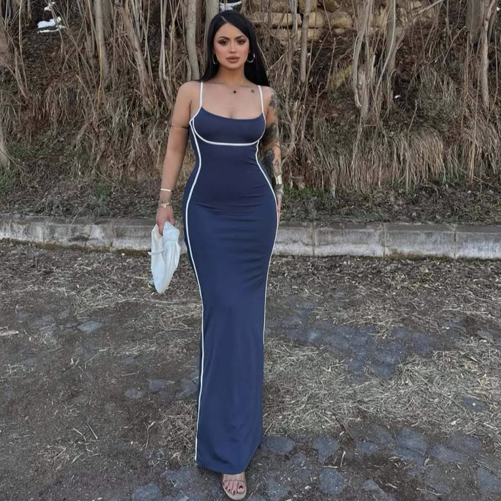 Adjustable Strap Bodycon Dress