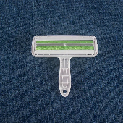 Roller lint remover brush
