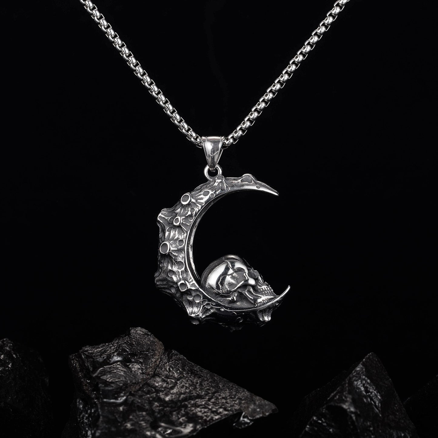 Hip Hop Titanium Steel Necklace Pendant