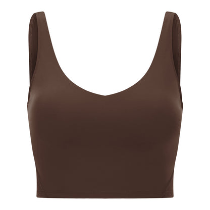Women's shock-absorbing U-shaped back-support yoga underwear