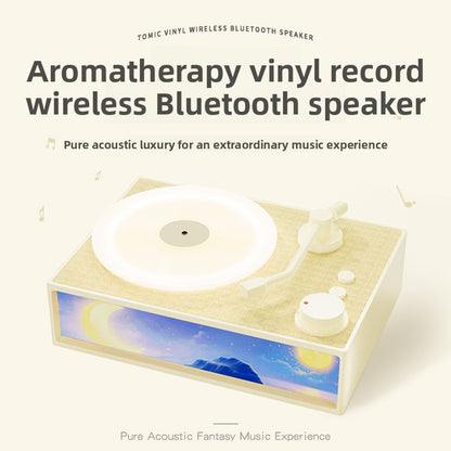 Retro Bluetooth Speaker with Aromatherapy Night Light