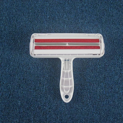 Roller lint remover brush