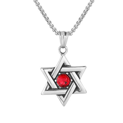 Hip Hop Titanium Steel Necklace Pendant