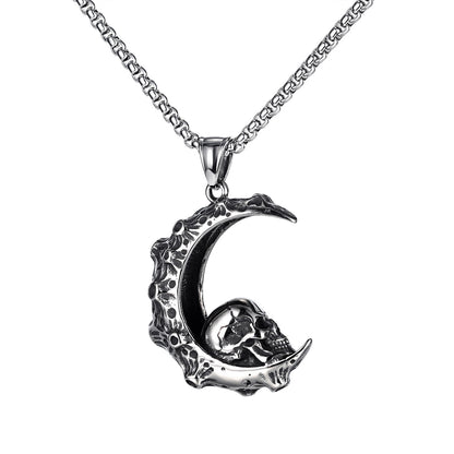 Hip Hop Titanium Steel Necklace Pendant