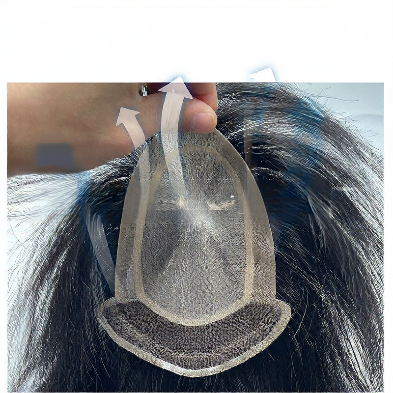 Swiss Network offers a full range of men's wigs with needles