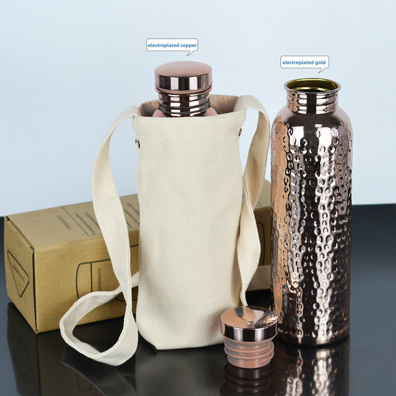 Electroplated Stainless Steel Water Bottle 800ml