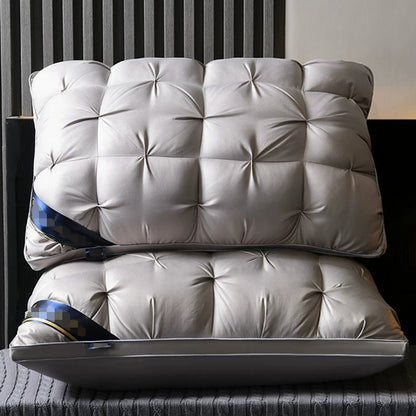Twisted Feather Velvet Cervical Support Pillow
