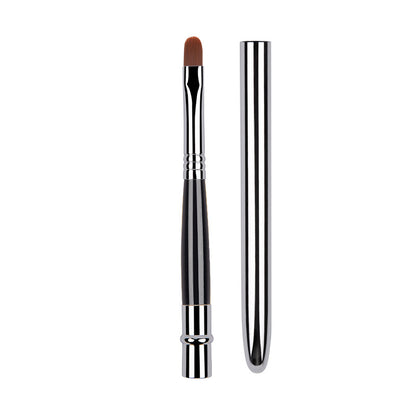 Portable makeup brush