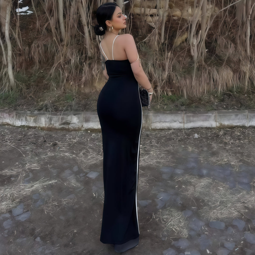 Adjustable Strap Bodycon Dress
