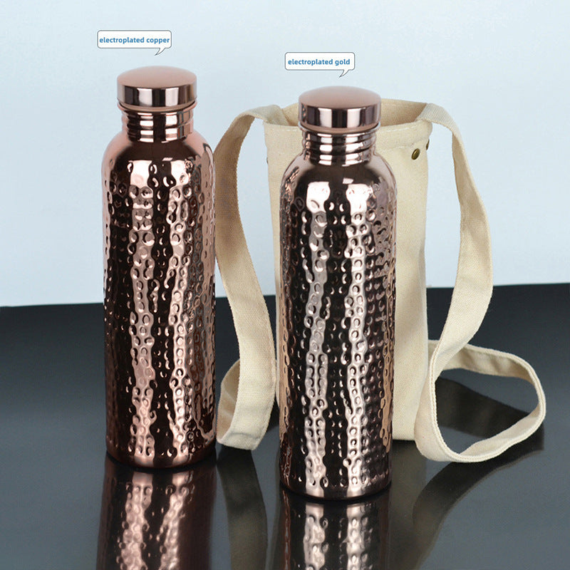 Electroplated Stainless Steel Water Bottle 800ml