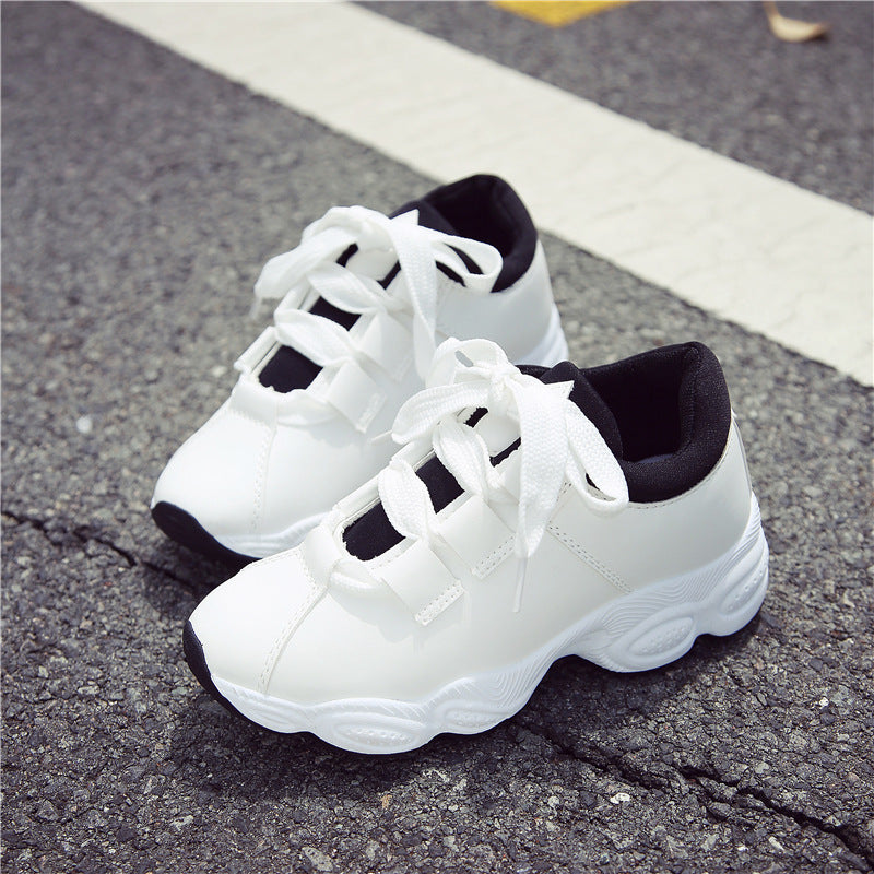 Women Casual Sports Shoes Thick Sole Running Sneakers