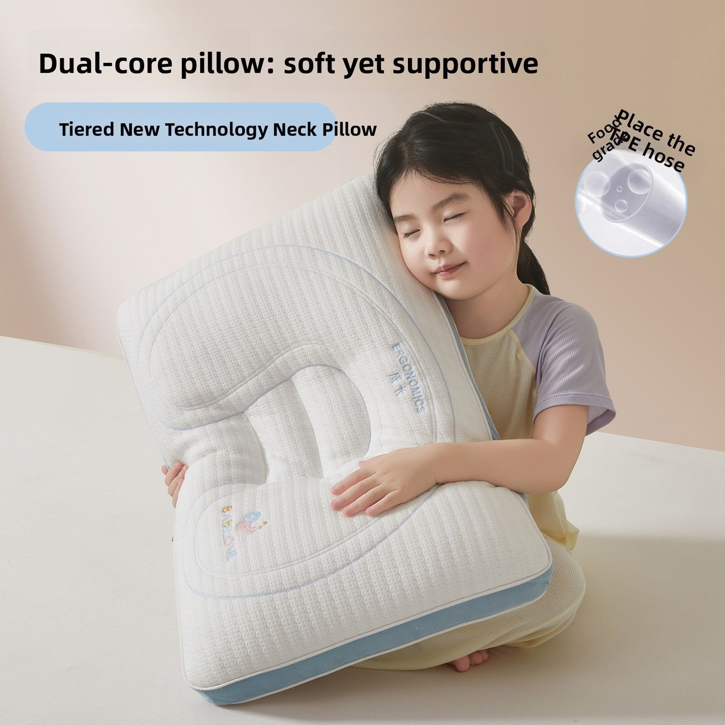 Childrens Ergonomic Spine Support Pillow