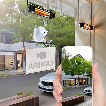 Window WiFi Surveillance Camera with Mobile Monitoring