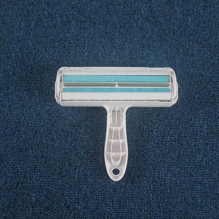 Roller lint remover brush