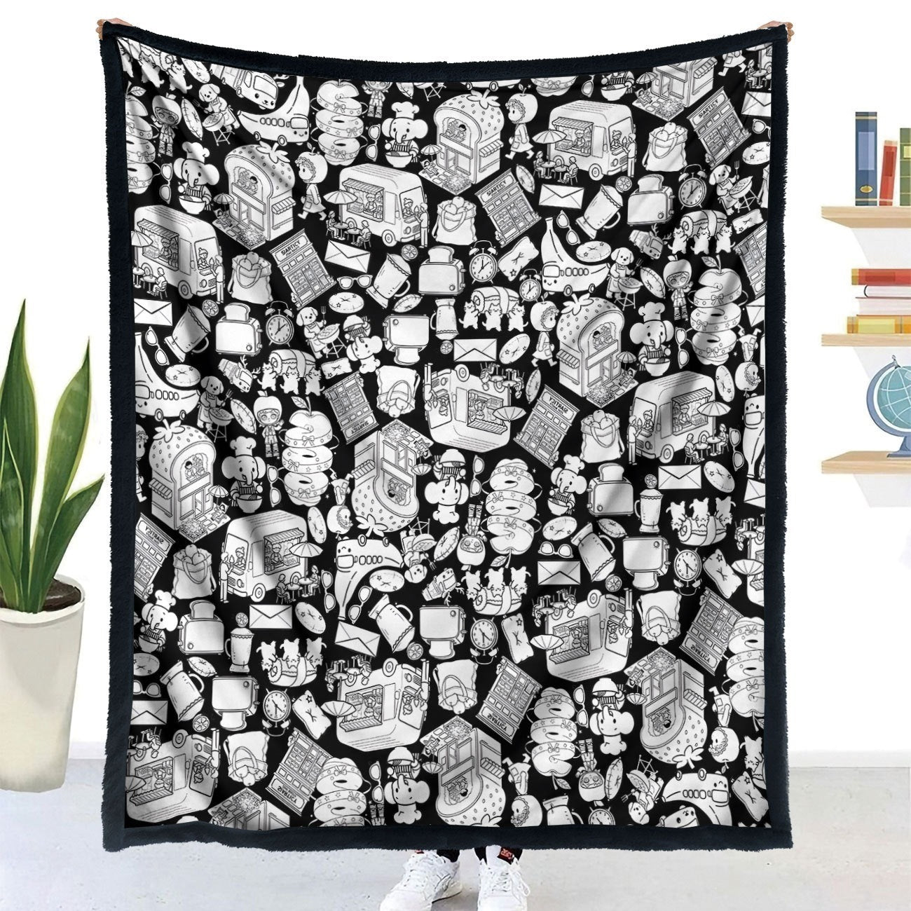 Handmade colored brush coloring mat