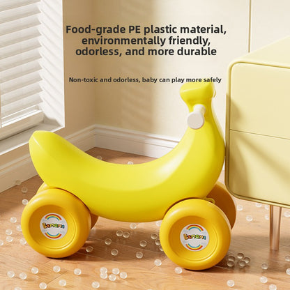 Children 4 Wheel Balance Scooter Walker