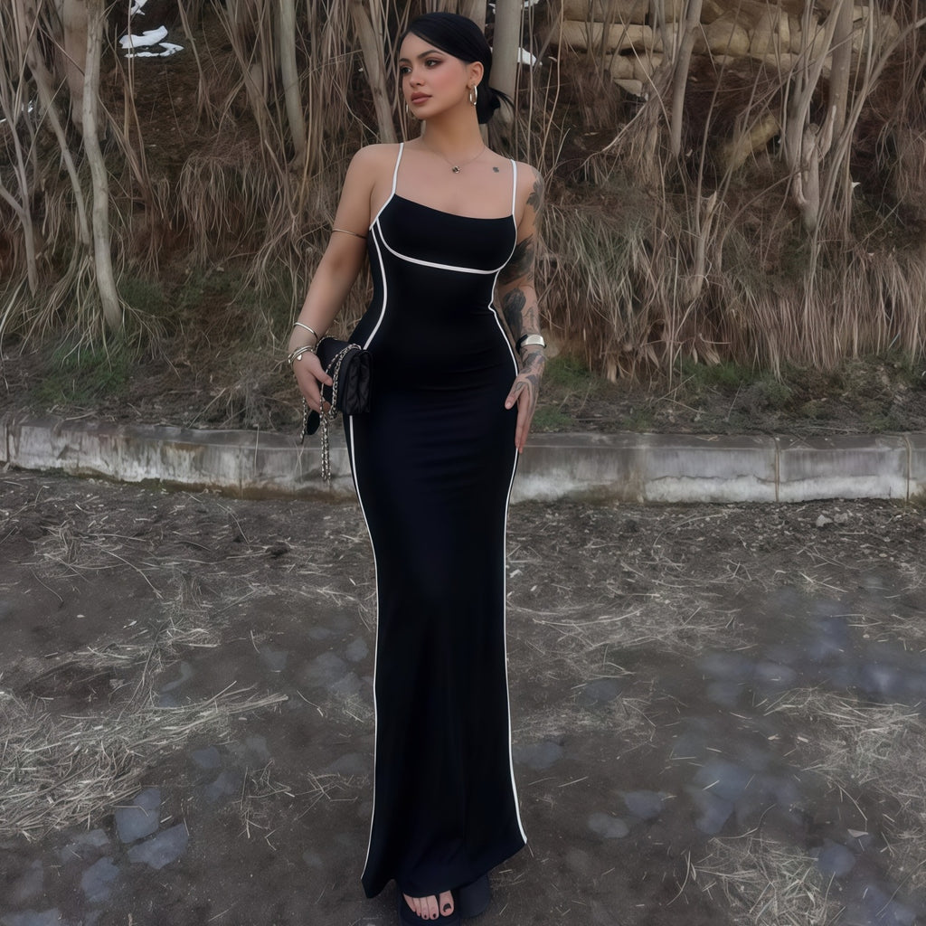 Adjustable Strap Bodycon Dress